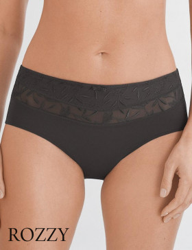 Трусы классика обрезные Felina Vision Deluxe 213289 темно-серый К+Ф