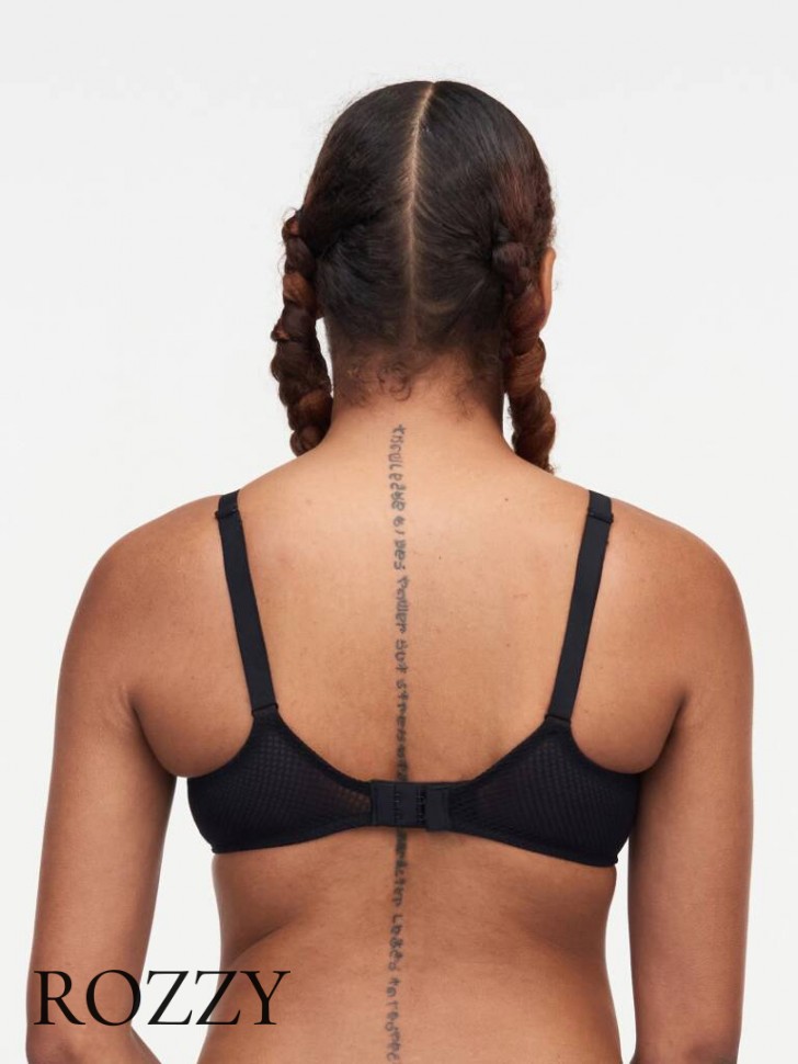 Бюстгальтер балконет Chantelle Fleurs C12M50 черный