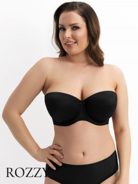 Бюстгальтер балконет трансформер Corin Karolina 25706 черный 