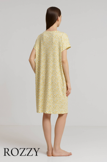 Сорочка хлопковая Mey Lemon Dots 1230066 фисташковый