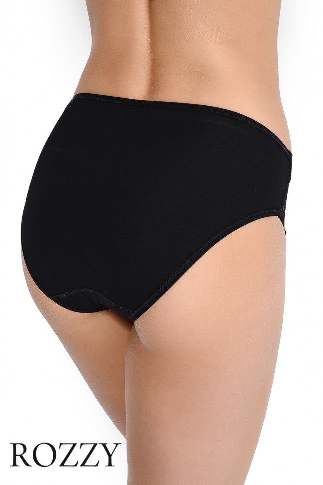 Трусы слипы хлопковые Janira Esencial 31397 черный (уп.2шт.)