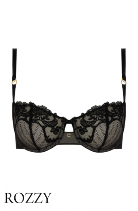 Бюстгальтер балконет Chantelle Cabaret Sauvage C13YM5 черный