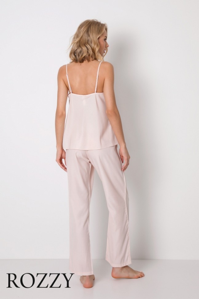 Пижама вискозная Aruelle Danny светло-розовый