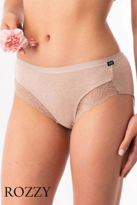 Трусы слипы хлопковые Key LPC 200 бежевый/капучино (уп.2шт.)