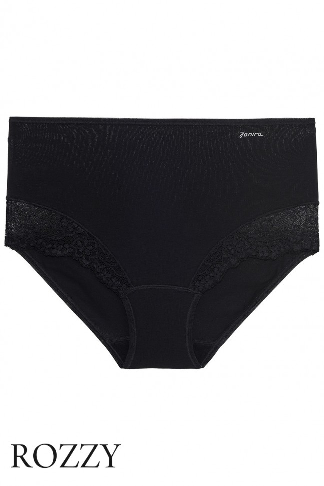 Трусы макси хлопковые Janira Esencial 31398 (уп.2шт.) черный