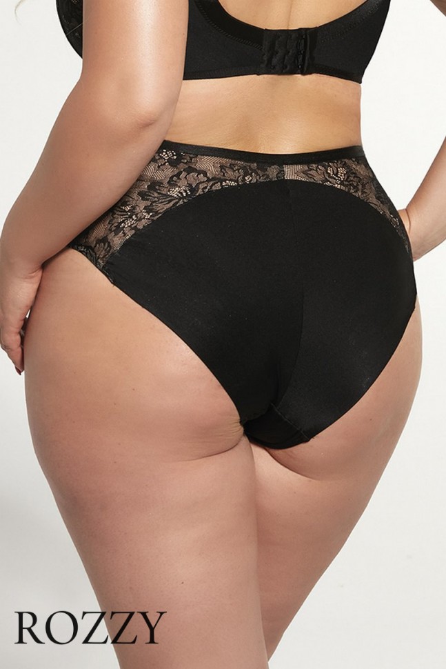 Трусы классика Kris Line Venice черно-бежевый