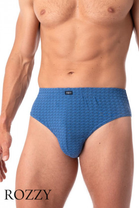 Трусы слипы мужские Key MPC 813 темно-голубой/синий (уп.2шт.)