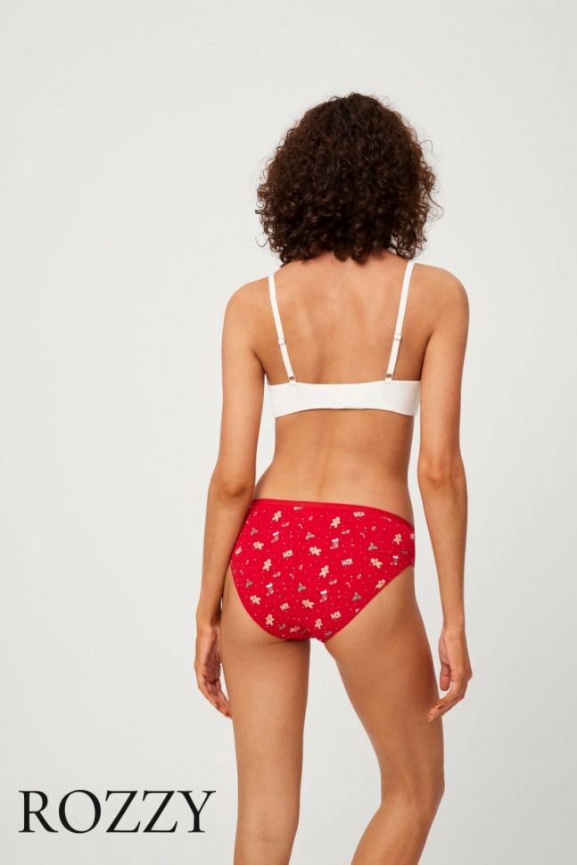 Трусы слипы хлопковые Ysabel Mora 19526 красный