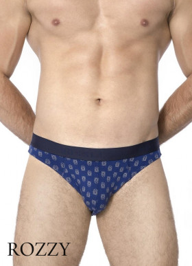 Трусы слипы мужские Rossli MSP-244 темно-синий (уп.2шт.)