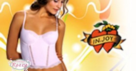 Корсет In.Joy 82050 белый, розовый 1