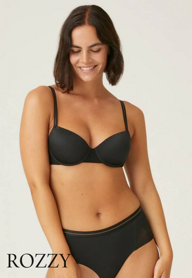 Бюстгальтер Naturana The Monday 7658 черный К