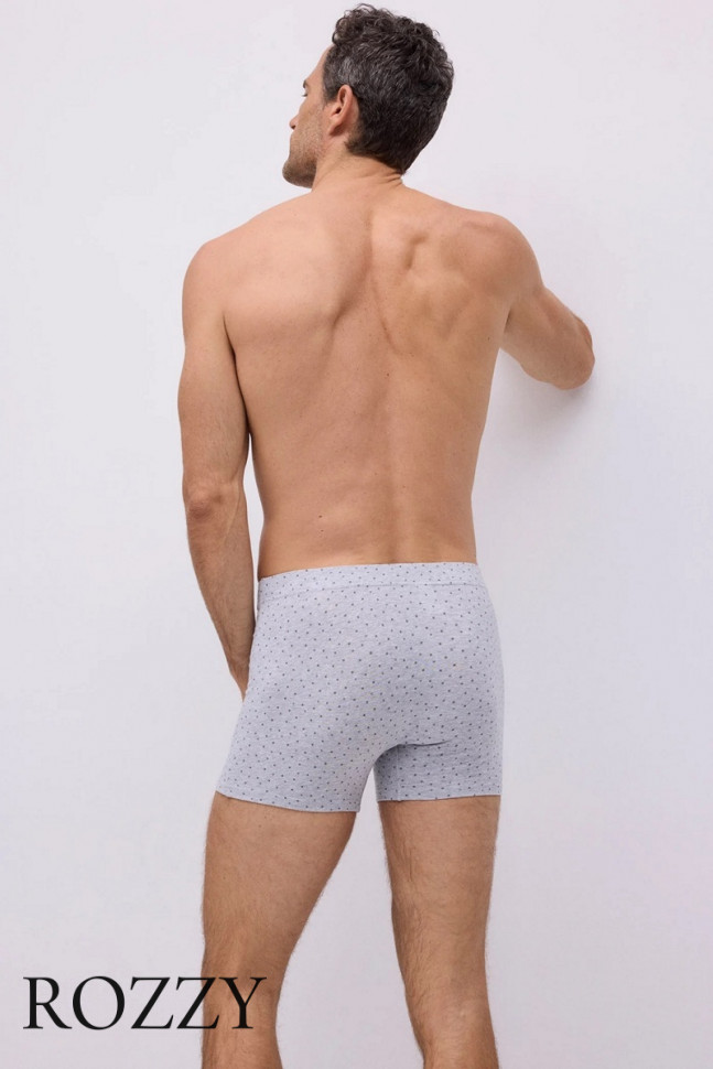 Трусы шорты мужские Ysabel Mora 20402 темно-синий/светло-серый (уп.2шт.)