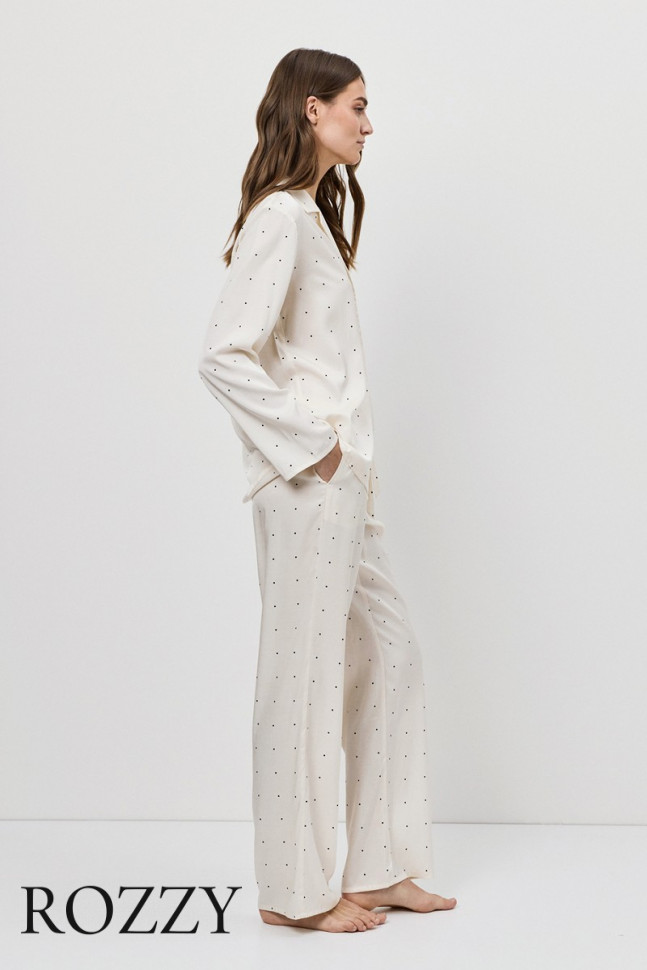 Пижама вискозная Aruelle Alba экрю