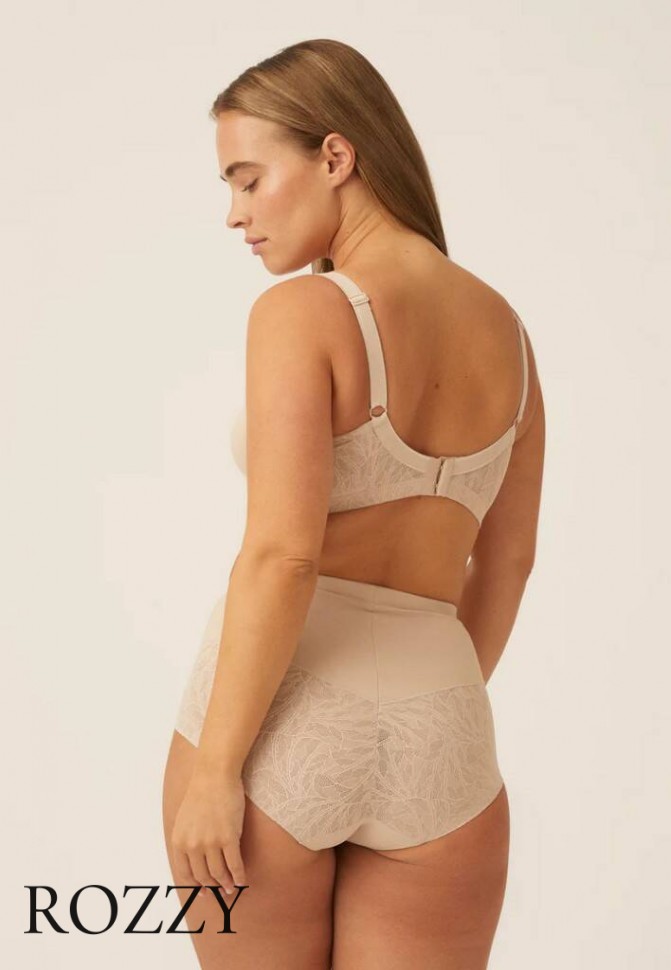 Бюстгальтер минимайзер без косточек Naturana 5390 бежевый К