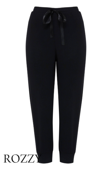 Брюки домашние хлопковые Nina Von C 16263874 черный