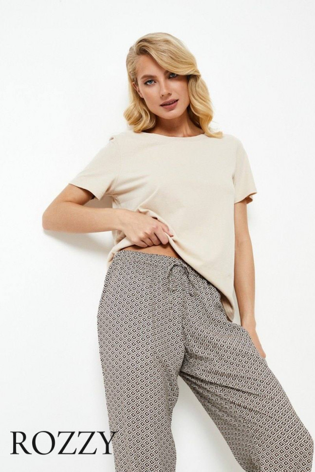 Пижама Aruelle Jade бежевый