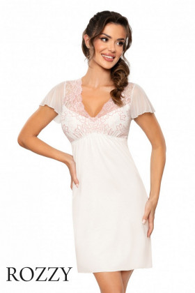 Сорочка вискозная Donna Perla экрю