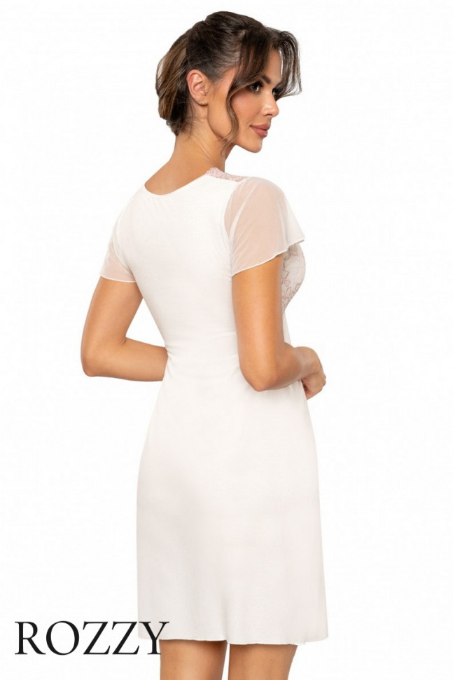 Сорочка вискозная Donna Perla экрю