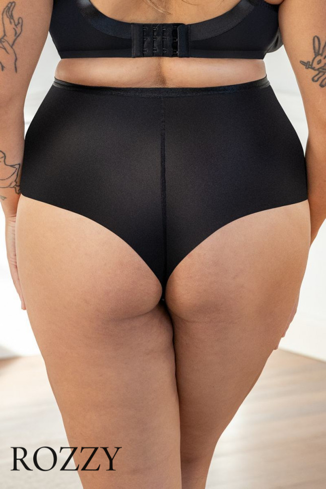 Трусы бразильяна Kris Line Queen черный