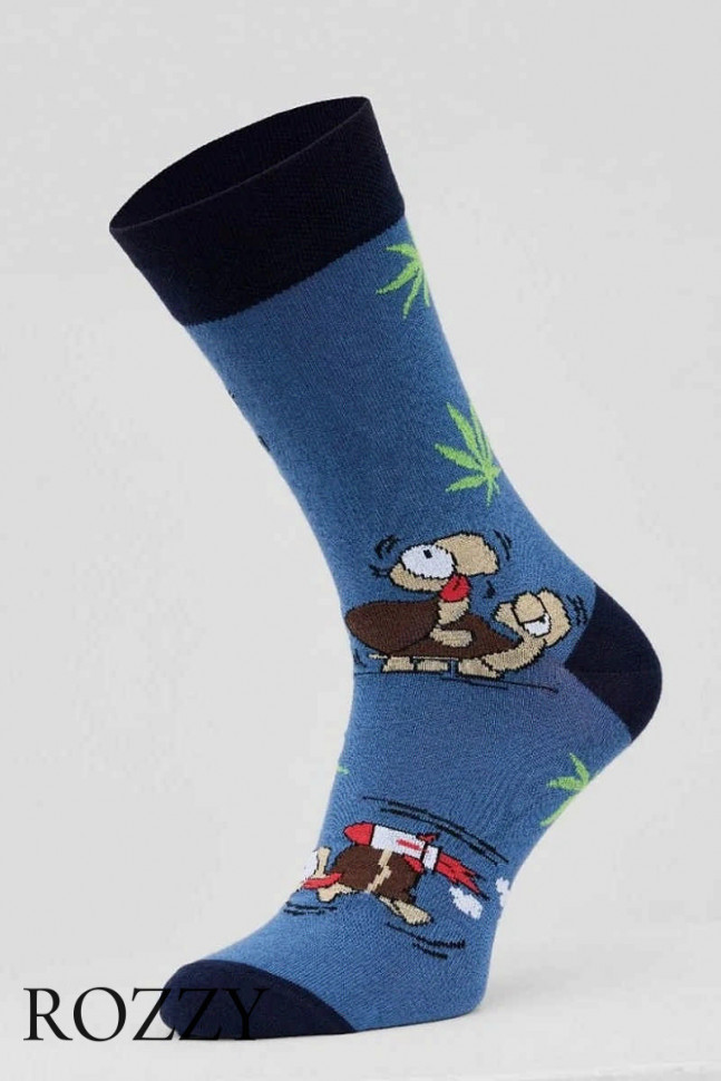 Носки мужские Cornette Premium 3-pak A58 синий/мультиколор (уп.3шт.)