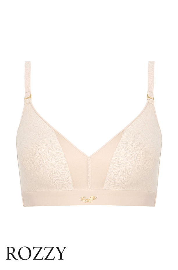 Бюстгальтер спейсер без косточек Chantelle Pure Lace C18IQ9 бежевый