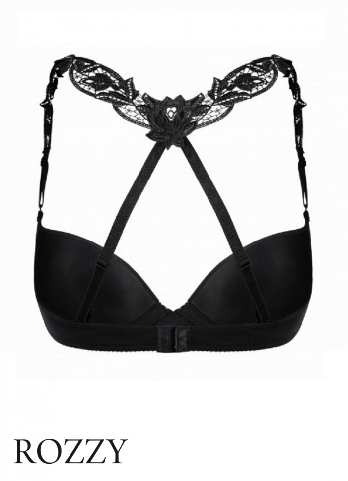 Бретель декоративная Julimex Decollete Blush черный  