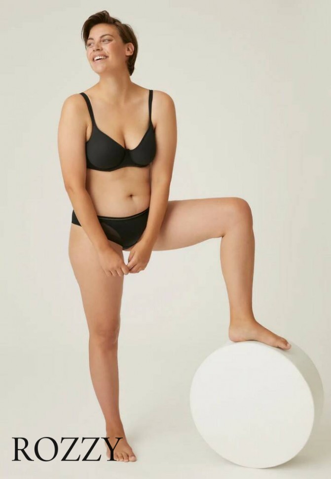 Бюстгальтер спейсер Naturana The Monday 7757 черный К  