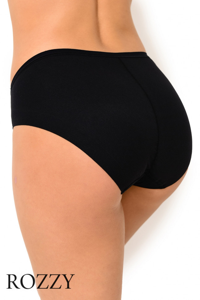 Трусы классика хлопковые Janira Cotton Band 31862 черный